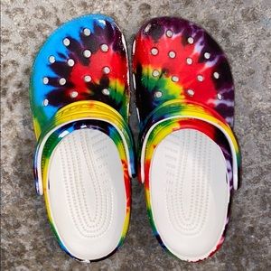 Rainbow Crocs